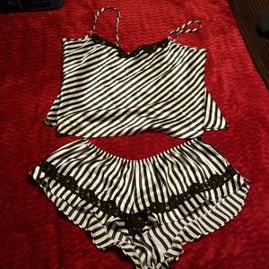 Short and camisole pajama set